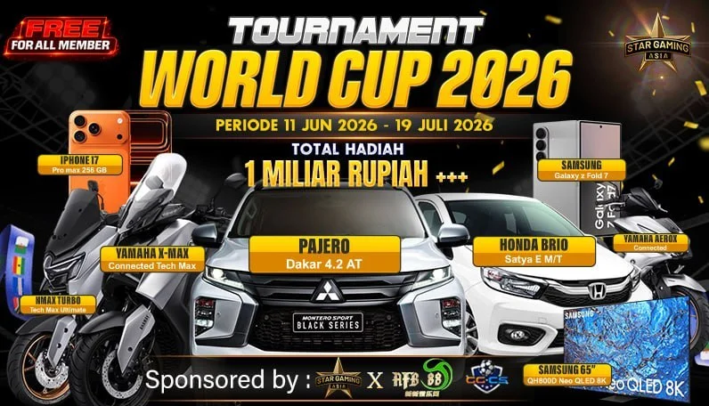 ISO777 Tournament World Cup 2026 - Total Hadiah 1 Miliar Rupiah